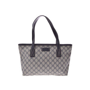 Gucci tote bag GG Plus gray Navy Blue